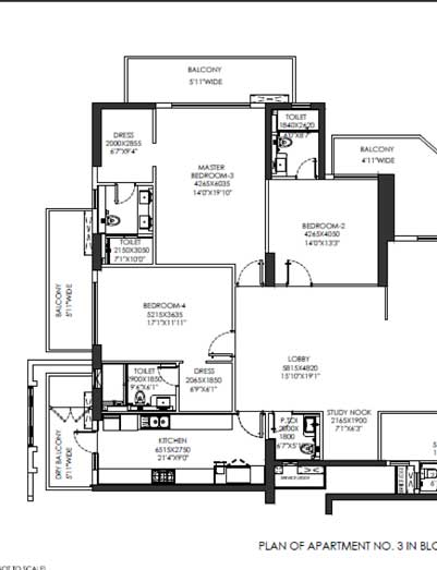 Adore The Select Premia 77 Floor Plan